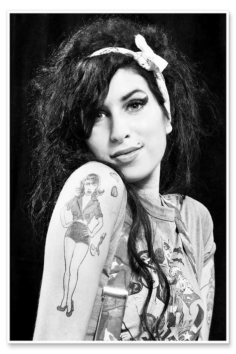 Amy Winehouse Print By Celebrity Collection Posterlounge