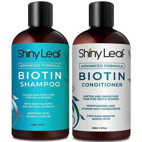 This b vitamin is found in both shiny leaf advanced formula biotin shampoo and conditioner 16 oz. Biotin Anti Hair Loss Hair Growth Shampoo and Conditioner ...