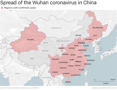 Outbreak Sweeps Across Chinese Mainland