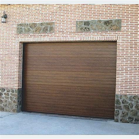 Porte de garage sectionnelle 300 x 200 gris - bois-eco-concept.fr