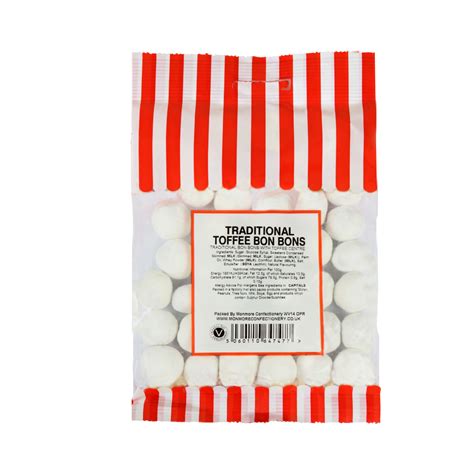 Toffee Centred Toffee Bon Bons Monmore 180g Monmore Confectionery