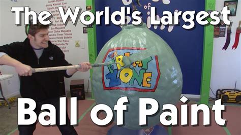 Understanding how different types of paint work can help you pick the right one for every project inside and. The World's Largest Ball of Paint - YouTube