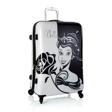 heys disney princess 30 belle hardside expandable spinner luggage