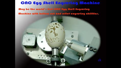 Cnc Egg Engraving Machine Youtube