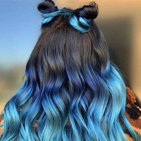 Blue Ombre Hair