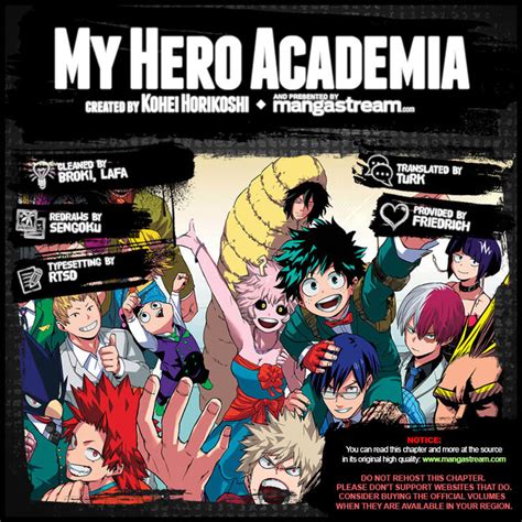 My Hero Academia Chapter 252 My Hero Academia Manga Online