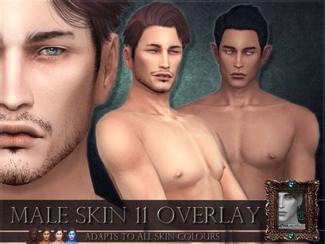 Remussirions Male Skin 11 Overlay The Sims 4 Skin