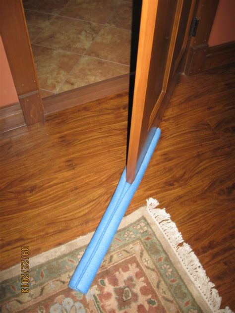 Even you have to remind about the door sweep that is wide enough to transmit the noise from the outside. the Easiest Homemade Door Sweep - Fine Homebuilding