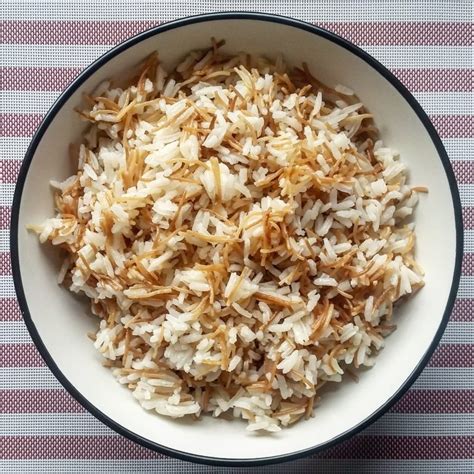 Rice With Vermicelli Recipe Turkish Lebanese Rice