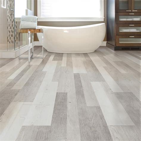 Lifeproof Take Home Sample Frosted Oak Luxury Vinyl Flooring 4 In