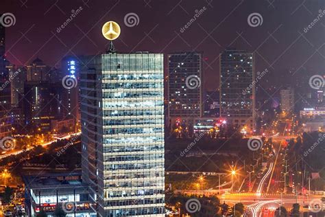 Night At Beijing Editorial Stock Image Image Of Architecture 47341719