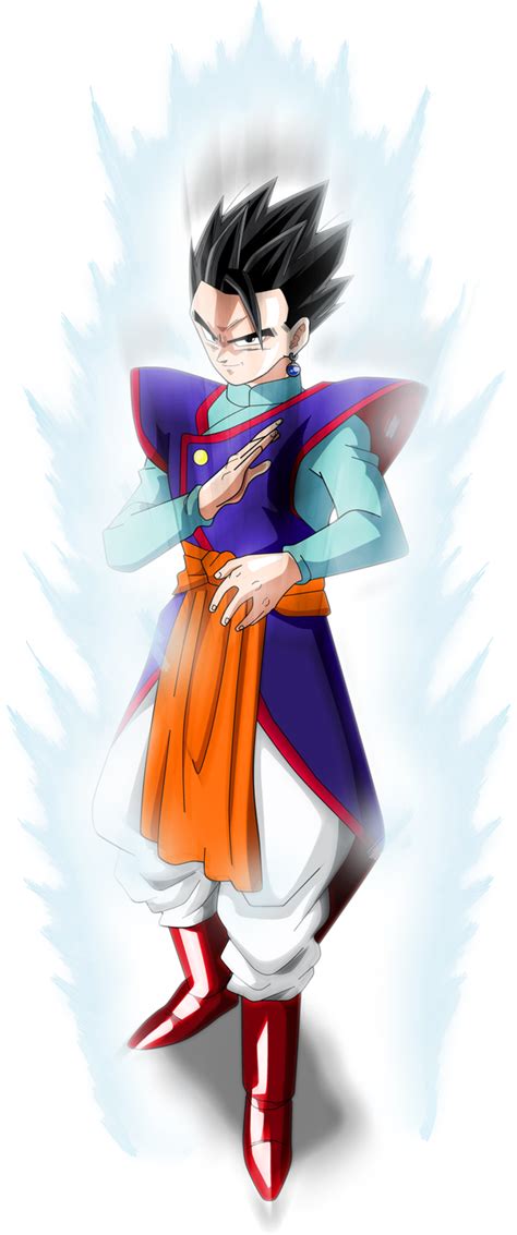 Mystic Gohan Kai Clothes Aura By Brusselthesaiyan On Deviantart Dragon Ball Art Mystic Gohan