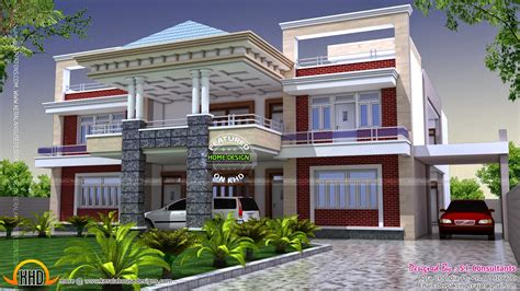 Choose from various styles and easily modify your floor plan. North Indian luxury house - Kerala home design and floor ...