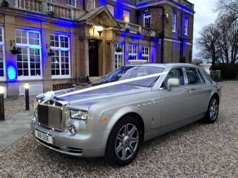 Silver Rolls Royce Rolls Royce Phantom For Wedding Hire In London