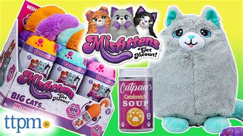Misfittens Get Meowt Series 1 Plush From Basic Fun Unboxing Review Youtube