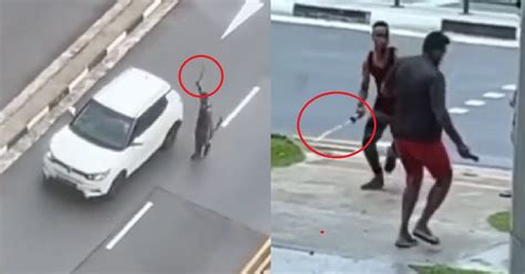 Man Who Slashed Pedestrian And Vehicles With Sword Buangkok Jailed 18 Months A Video Previously
