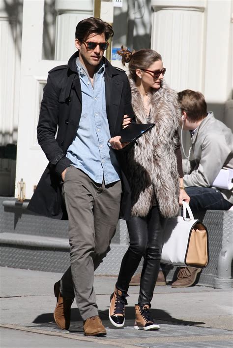 Hills Freak Olivia Palermo And Johannes Huebl Shopping In Soho