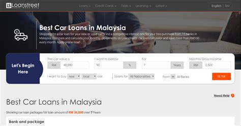 Get personal financing as per your needs. Best Car Loans in Malaysia 2021 Compare and Apply Online!