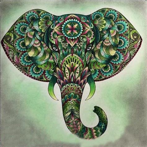 Elephant Head Painting At Explore Collection Of