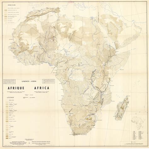 Africa Geological Map 1967 Full Size