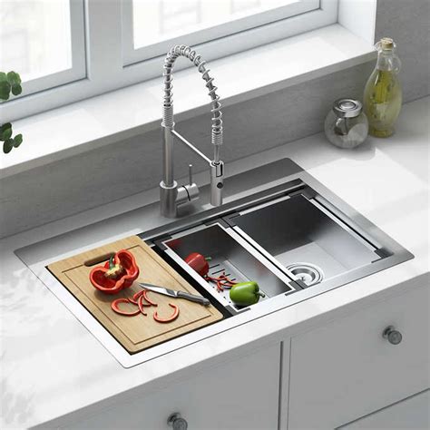 Single, double and triple undermount sinks, farm house sinks, apron sinks, accessories and much more! Facts about stainless-steel kitchen sink no seller will ...
