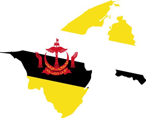 Gambar Bendera Brunei