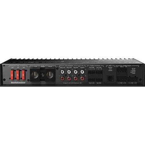 Audiocontrol Class D Bridgeable Multichannel Amplifier Black