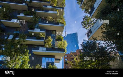 Vertical Forest Milan Porta Nuova Skyscraper Residences Italy View