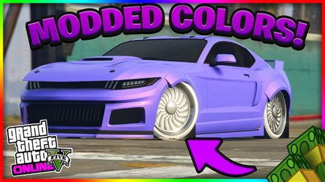 Top 5 Best Modded Crew Colors In Gta 5 Online Rare And Neon Colors