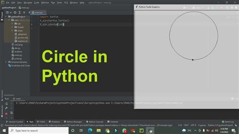 How To Make A Circle In Python Make Circle With Python Turtle