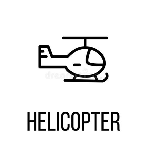 Plantilla Vectorial De Diseño De Logotipo De Icono De Helicóptero