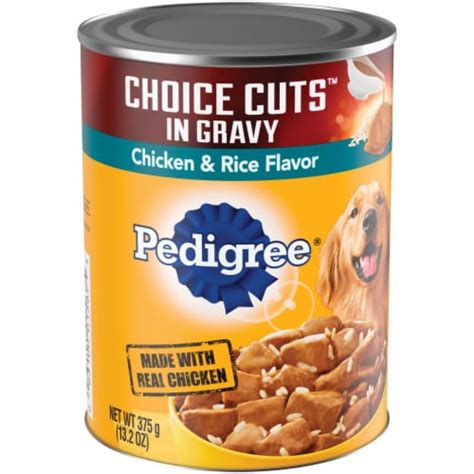 Pedigree® Choice Cuts™ In Gravy Chicken And Rice Wet Dog Food 132 Oz