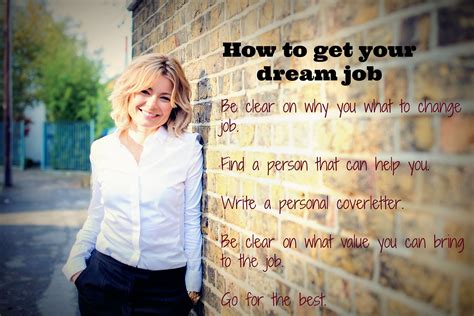 Tips to get your dream job! | Find a person, Dream job, Dreaming of you