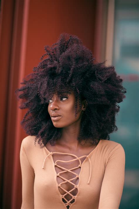 Encantador Peinados Para Pelo Afro Largo Las Mejores Imágenes de Alta