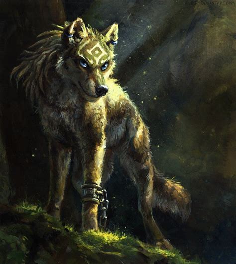 Wolflink By Tessgarman Tphd Wiiu The Legend Of Zelda Legend Of