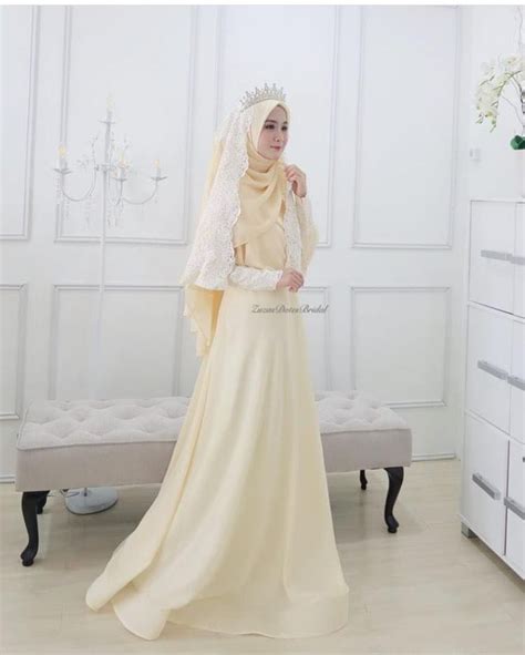 Dress Nikah Sanding Porcelain Nude Women S Fashion Muslimah Fashion