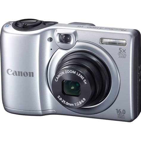 Canon Powershot A1300 Digital Camera Silver 6177b001 Bandh Photo