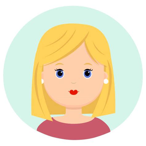 Blonde Woman Bangs Illustrations Royalty Free Vector Graphics And Clip