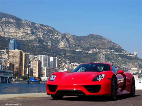 Stunning Red Porsche 918 Spyder Photoshoot In Monaco Gtspirit