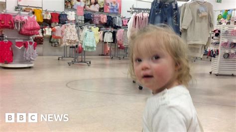 Lily Beddall Girl With Downs Syndrome Models For Matalan Bbc News