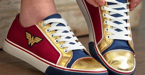 Classic Wonder Woman Gets Some Stunning Sneakers