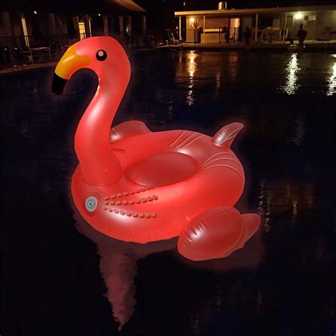 Swimline Giant Light Up Flamingo Pool Float 90704 The Home Depot