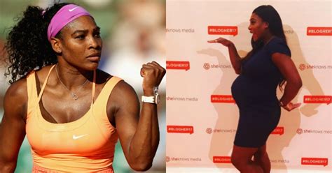 Serena Williams Shows Off Her Baby Bump And The Photoshoot Is Breaking The Internet