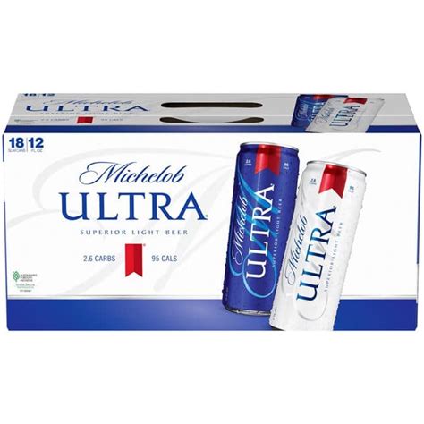 Michelob Ultra Beer 18 Pack 12 Fl Oz Cans Enchanted Circle