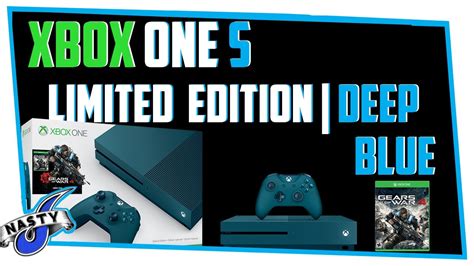 Limited Edition Deep Blue Xbox One S Unboxed Youtube