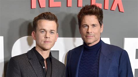 9 1 1s Rob Lowe And His Lookalike Son Johns Incredible Show Of