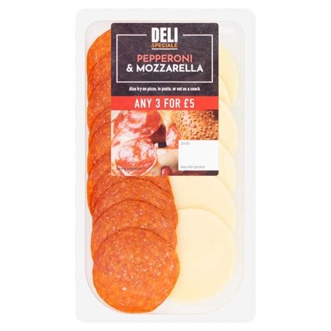 Deli Speciale Pepperoni And Mozzarella 90g Continental Meats Iceland