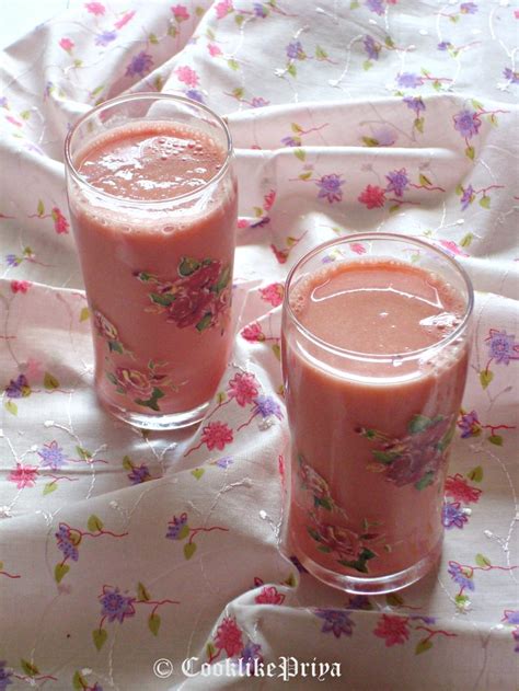 Cook Like Priya Watermelon Lassi Watermelon Yogurt Recipe