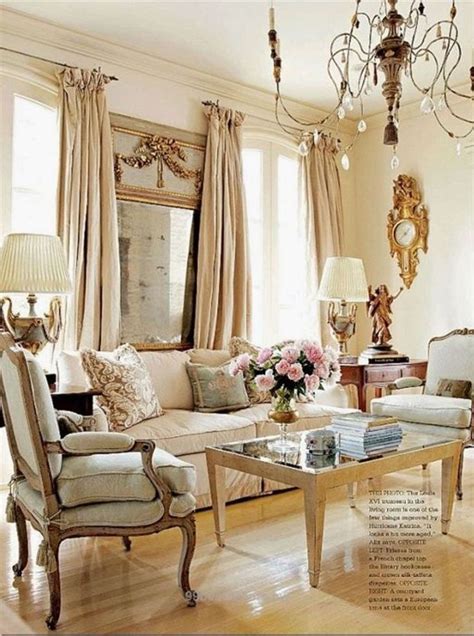 Gorgeous Neutral Living Room French Living Rooms French Country