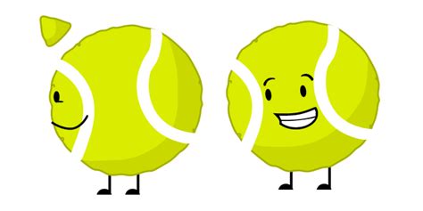 Battle For Dream Island Tennis Ball Cursor Custom Cursor
